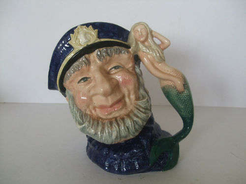ROYAL DOULTON LARGE TOBY CHARACTER JUG "OLD SALT" D6551