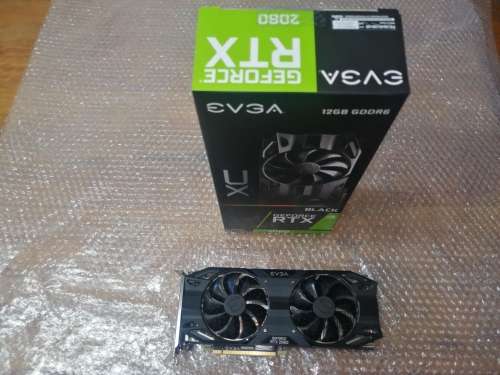EVGA GeForce RTX 2060 XC BLACK Gaming 12G-P4-2261-KR 12GB GDDR6 192-bit PCI-E 3.0 Desktop Graphics