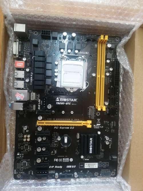 BIOSTAR TB 250-BTC MOTHERBOARD
