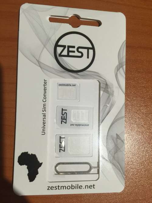 Zest Mobile T1 Smartphone (black)