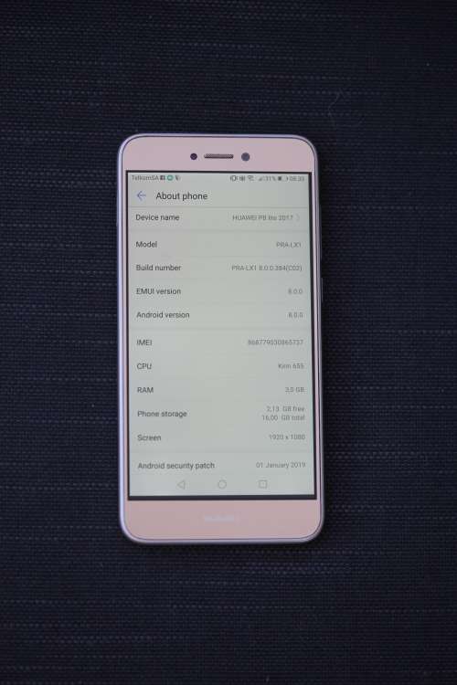 Prestine Huawei p8 lite 2017