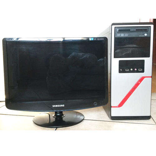 4 CORE GAMING PC WITH MONITOR, 4GB RAM, 1GB MSI GRAPHIC CARD, WINDOWS 7, SAMSUNG 19" LCD, DVDRW