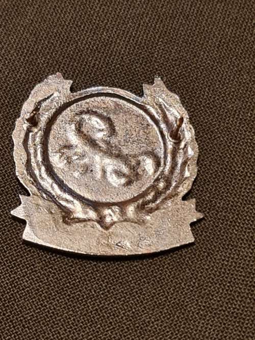 Scarce Gatsrand Commando Bi-Metal Cap badge