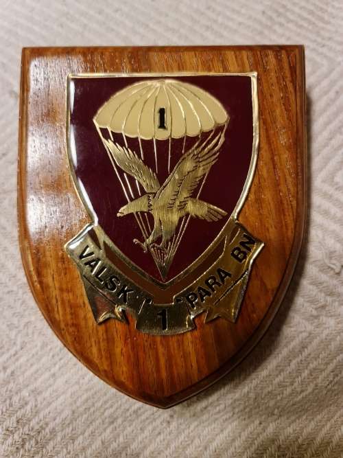1 Parabat Battalion Plaque
