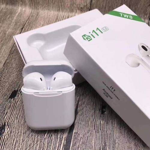 i11 TWS WIRELESS BLUETOOTH EARPHONES.Headphones for Iphone and Android