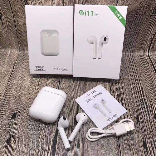 i11 TWS WIRELESS BLUETOOTH EARPHONES.Headphones for Iphone and Android