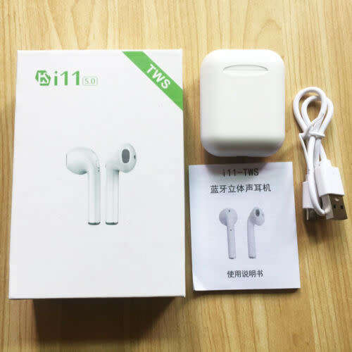 i11 TWS WIRELESS BLUETOOTH EARPHONES.Headphones for Iphone and Android
