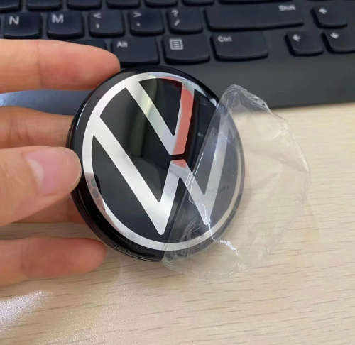56mm VW Centre Cap (New Style Logo) - (Set of 4) Part No : 6C0 601 171