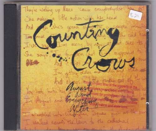 Counting Crows August and Everything After
