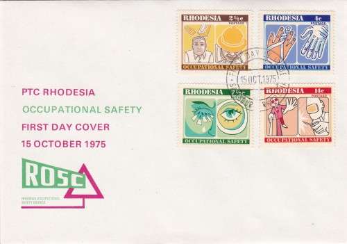 Rhodesia Occupational Safety FDC