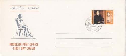 Rhodesia Alfred Beit FDC