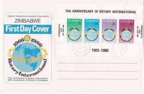 Zimbabwe Rotar International FDC