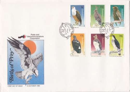 Birds of Prey Zimbabwe FDC