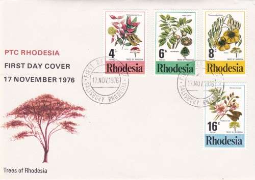 Trees of Rhodesia FDC