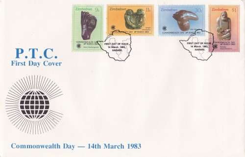 Commonwealth Day Zimbabwe FDC