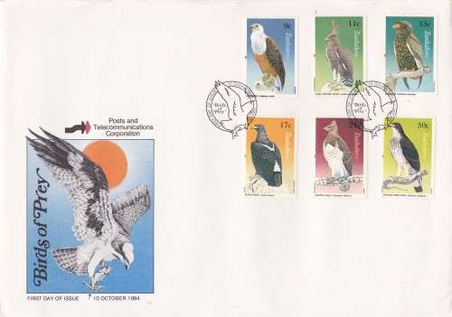 Birds of Prey Zimbabwe FDC