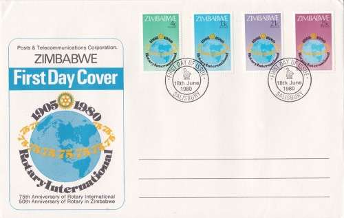 Rotary International Zimbabwe FDC