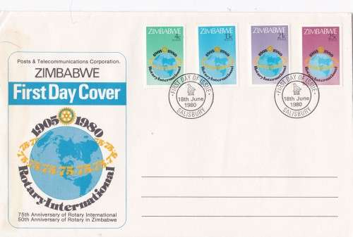 Rotary International Zimbabwe FDC
