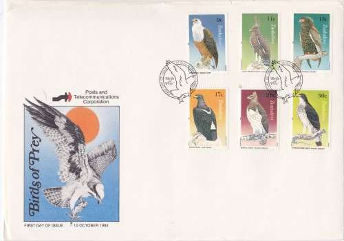 Birds of Prey Zimbabwe FDC