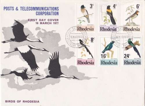 Birds of Prey Zimbabwe FDC