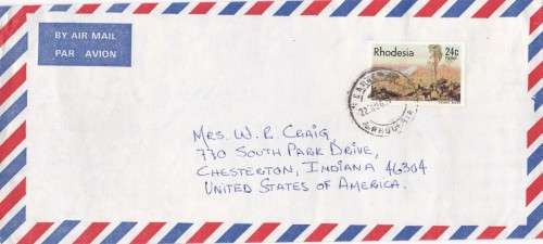 Air Mail Rhodesia