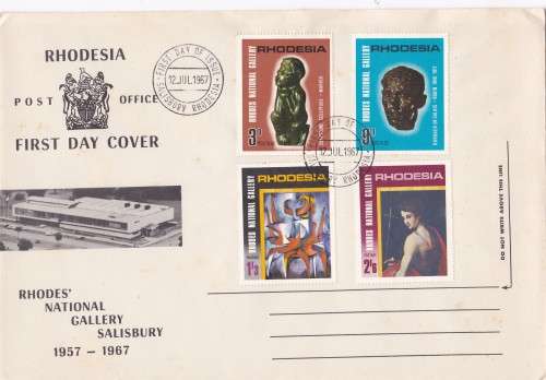 Salisbury Rhodesia FDC