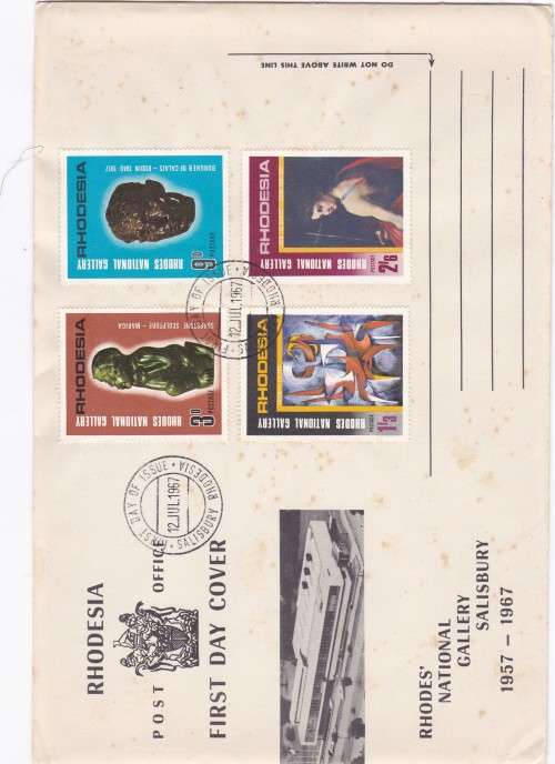 Salisbury Rhodesia FDC