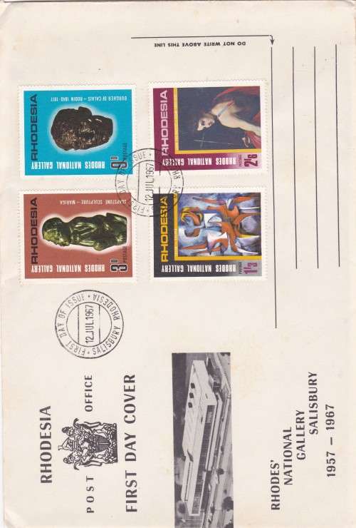Salisbury Rhodesia FDC