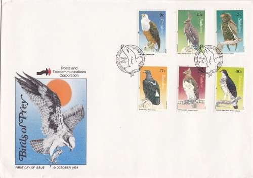 Birds of Prey Zimbabwe FDC