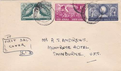 South Africa FDC Swinburne