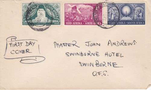 South Africa FDC Swinburne