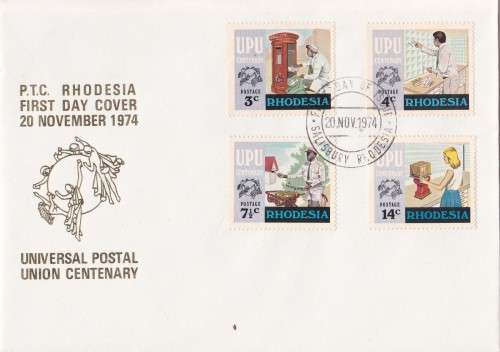 Universal Postal Union Centenary Rhodesia