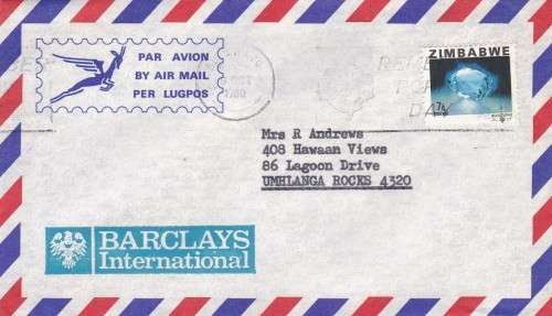 Zimbabwe Air Mail