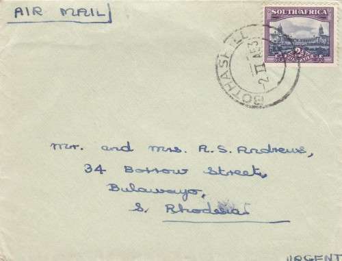 South Africa Air Mail