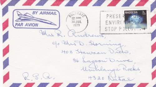 Rhodesia Airmail