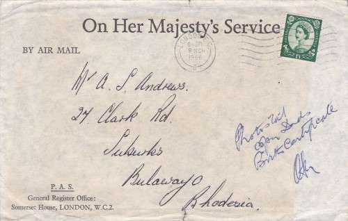 On Her Majestys Service