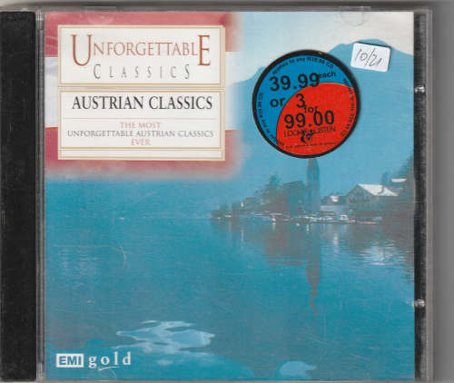 Unforgettable Classics Austrian Classics