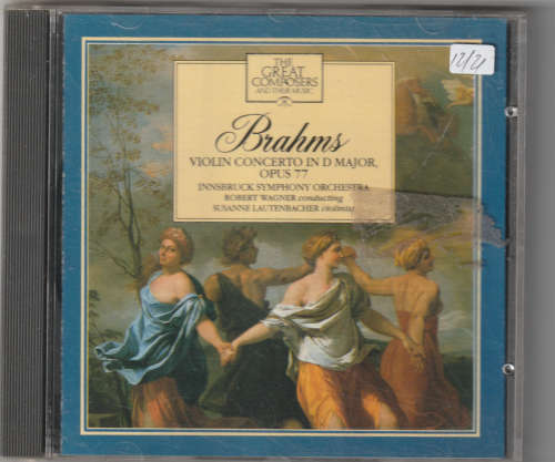Brahms Ciolin Concerto In D Major Opus 77