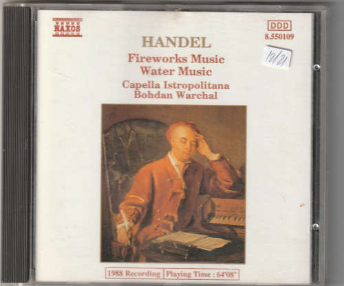 Handel Fireworks Music Capella Istropolitana Bohdan Warchal