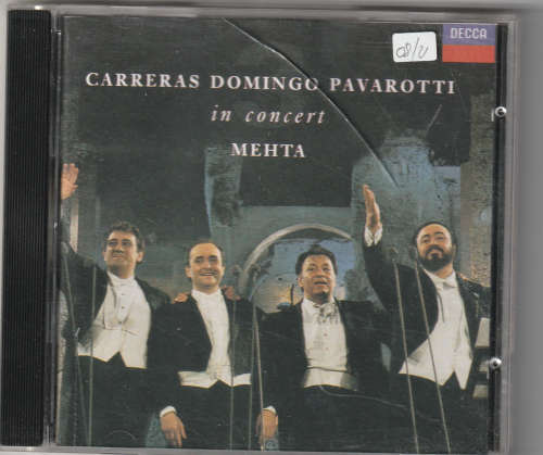 Carreras Domingo Pavarotti in Concert Mehta