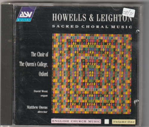 Howells & Leighton Sacred Choral Music