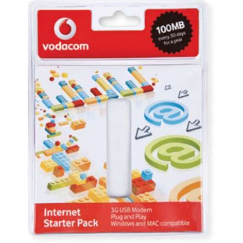 BRAND NEW SEALED VODAFONE K3772-Z USB 3G MODEM + FREE 100MB DATA PER MONTH FOR 1 YEAR!!