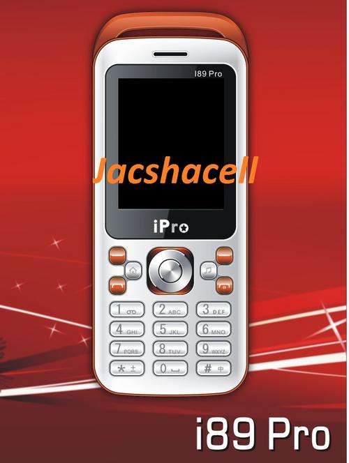 iPRO i89 (BRAND NEW) (RED) (DUAL SIM,FM,CAMERA,MP3,MUSIC PHONE)