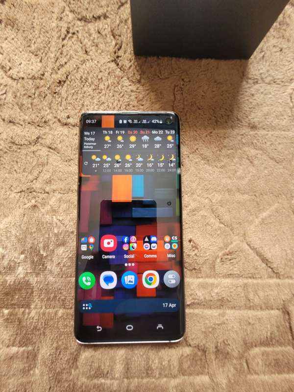 Samsung Galaxy S10 Prism Black 128GB Dual Sim