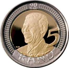## MADIBA 90th BIRTHDAY UNC COINS , UNTOUCHED AND SEALED ##