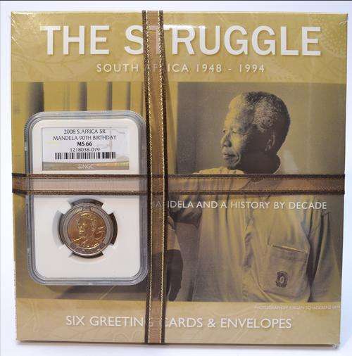 Gift set - Mandela MS66 plus Struggle Greeting Cards