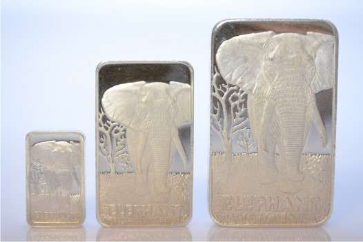 Pure Silver bars 10g - 31g - 100g