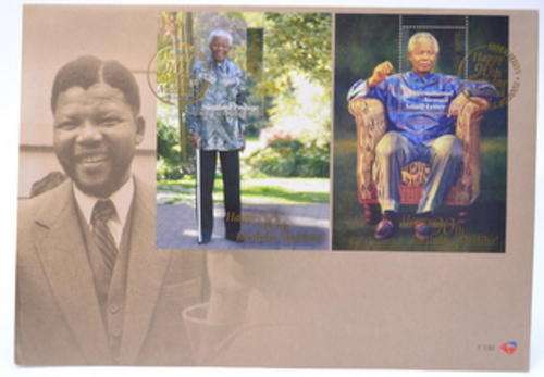 Mandela 90th birthday FDC