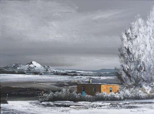 BEAUTIFUL SNOW COVERED LANDSCAPE BY RICK BECKER