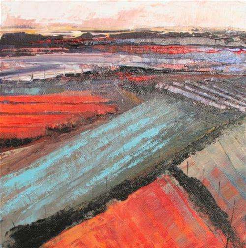 PALETTE KNIFE LANDSCAPE BY RICK BECKER